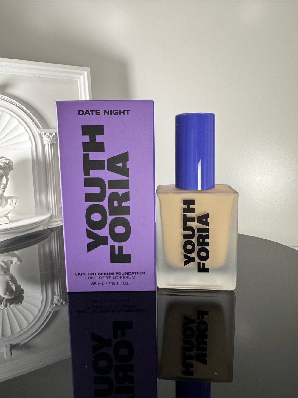 Youthforia Date Night Skin Tint Serum Foundation 120 Fair
